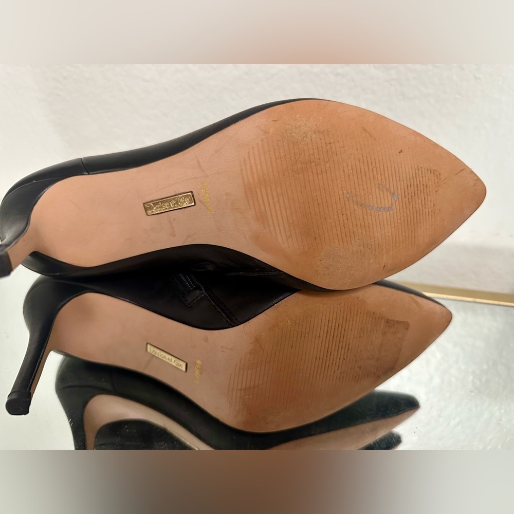 Louise et Cie Black Heeled Ankle Boots - Picture 15 of 15